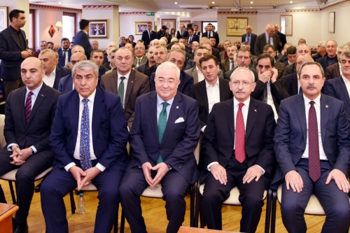 CHP Lideri İSTESOB’u Ziyaret  Etti