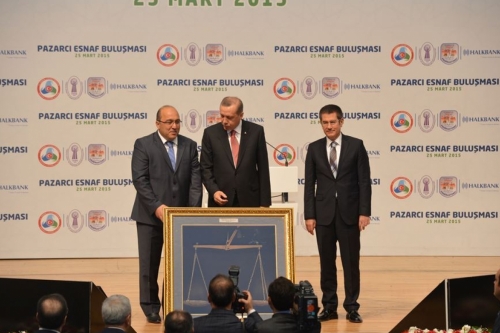 Cumhurbaşkanı Erdoğan, Pazarcı Esnaf Buluşması